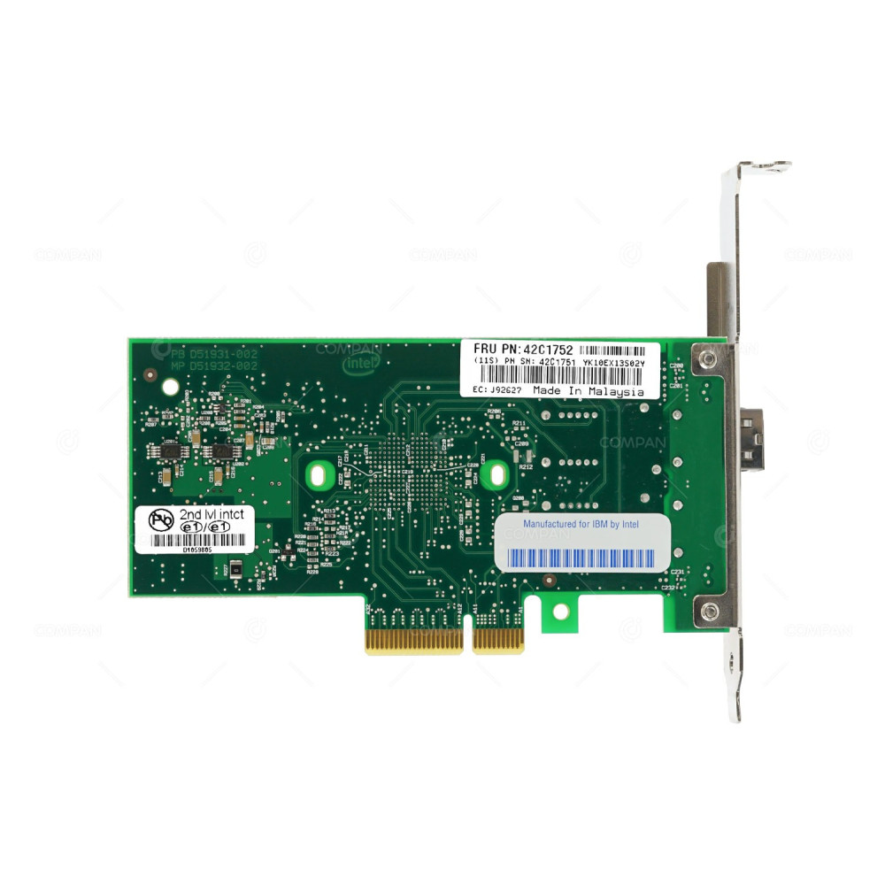 42C1752 IBM PRO1000/PF SINGLE PORT SFP PCI-E ADAPTER