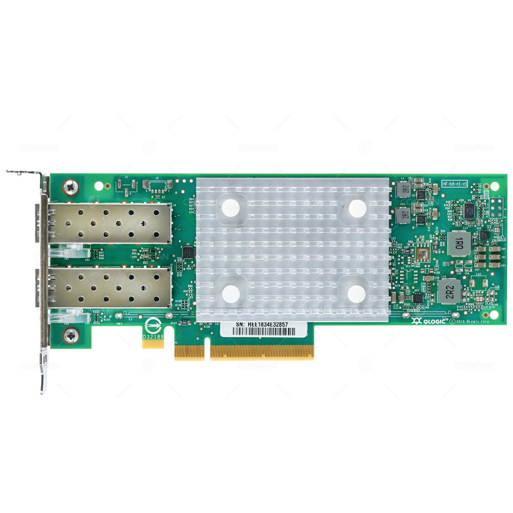 807N9 LP DELL QLOGIC QL41112 DUAL PORT 10GB SFP+ PCI-E ADAPTER LOW PROFILE