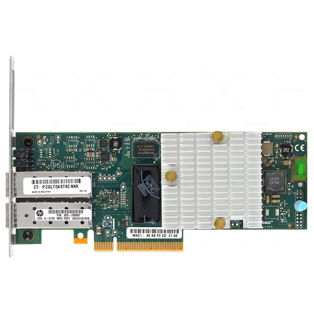 QR487A  HP QLE8242 dual PORT 10G iSCSI/FCoE ADAPTER FOR 3PAR STORESERV 7000