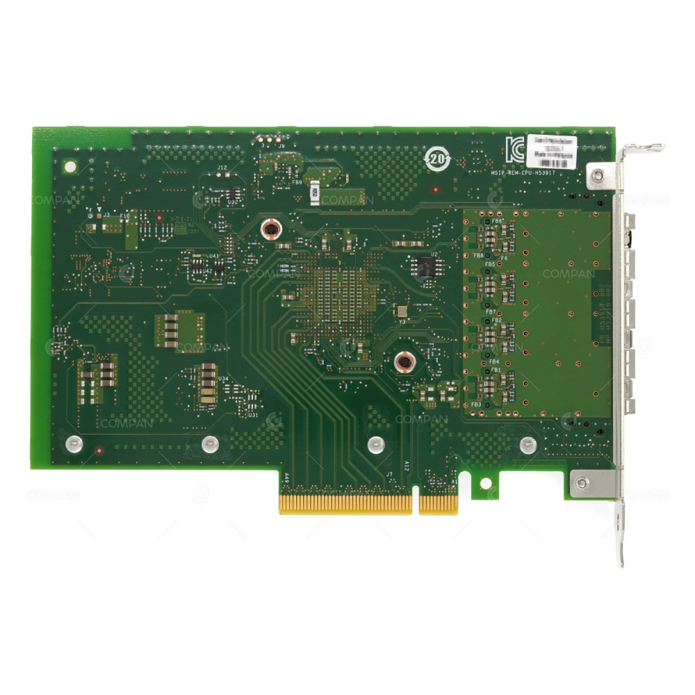 DDJKY DELL X710-DA4 QUAD PORT 10GB SFP+ PCIE ADAPTER
