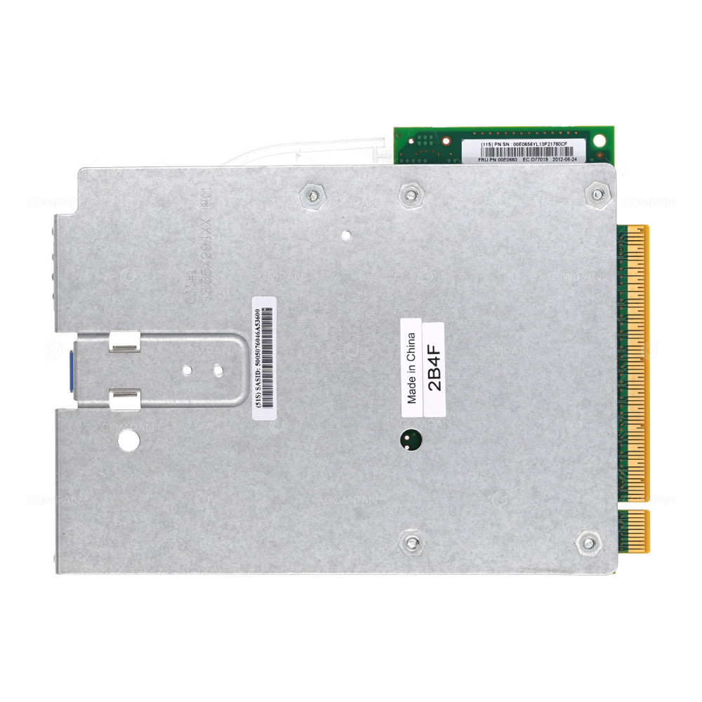 00E0660 IBM SAS SFF-2 ADAPTER SPLIT DRIVE BACKPLANE 2B4F, 00E0656