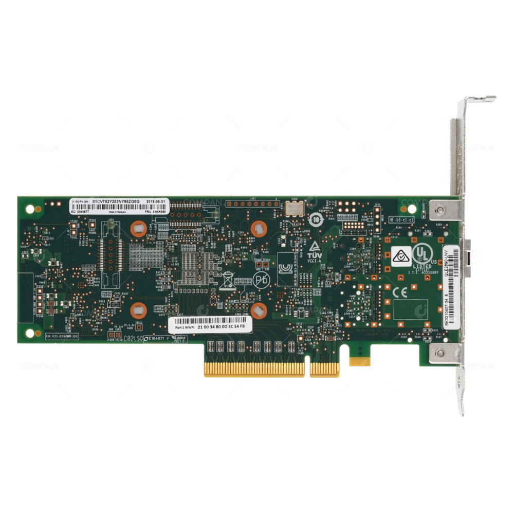 01KR585 IBM QLE2692 16GB DUAL PORT FC HBA PCI-E ADAPTER 01CV762, QLE2692-LNV