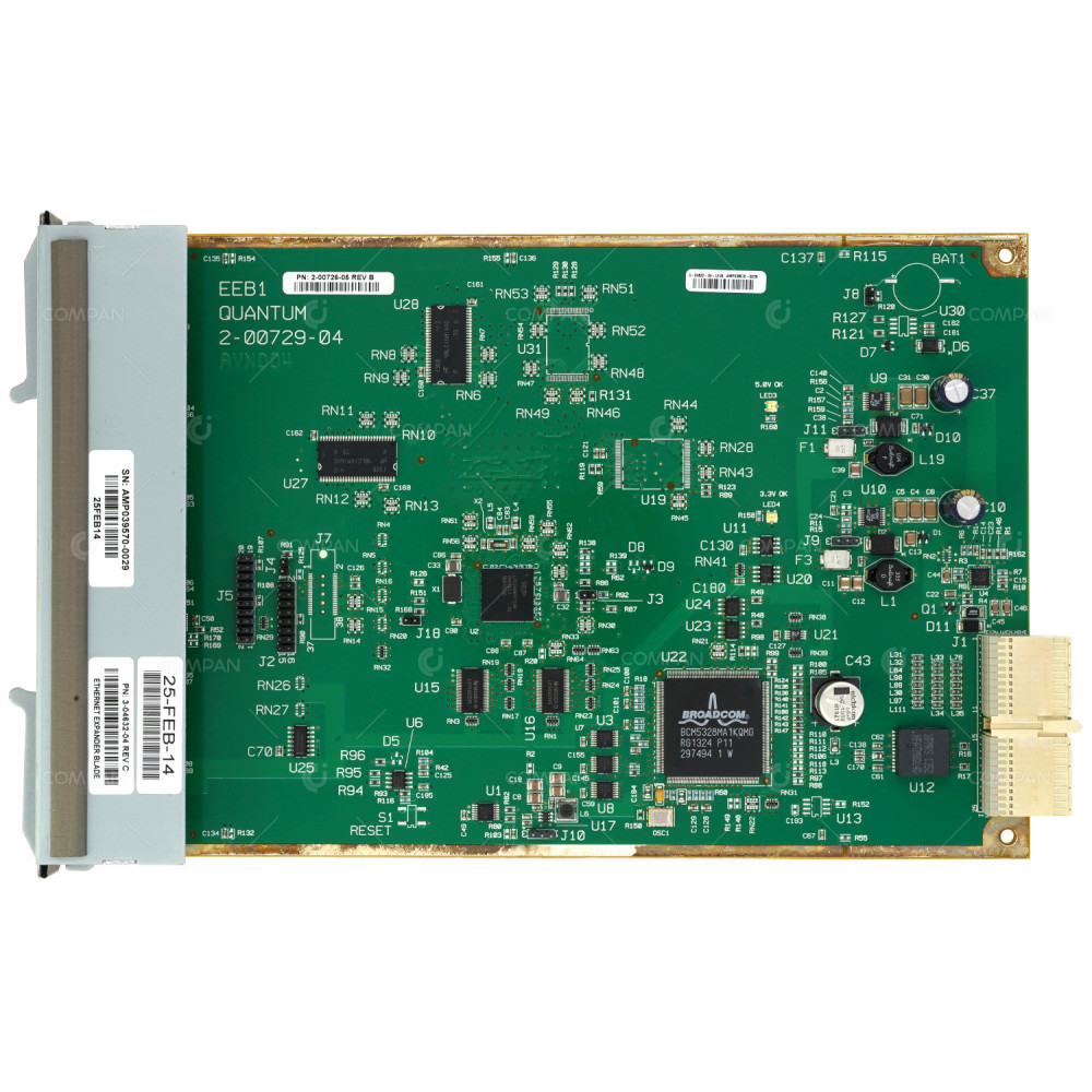 3-04632-04 QUANTUM 6 PORT ETHERNET LIBRARY EXPANDER BLADE FOR SCALAR I500 I6000 2-00726-05