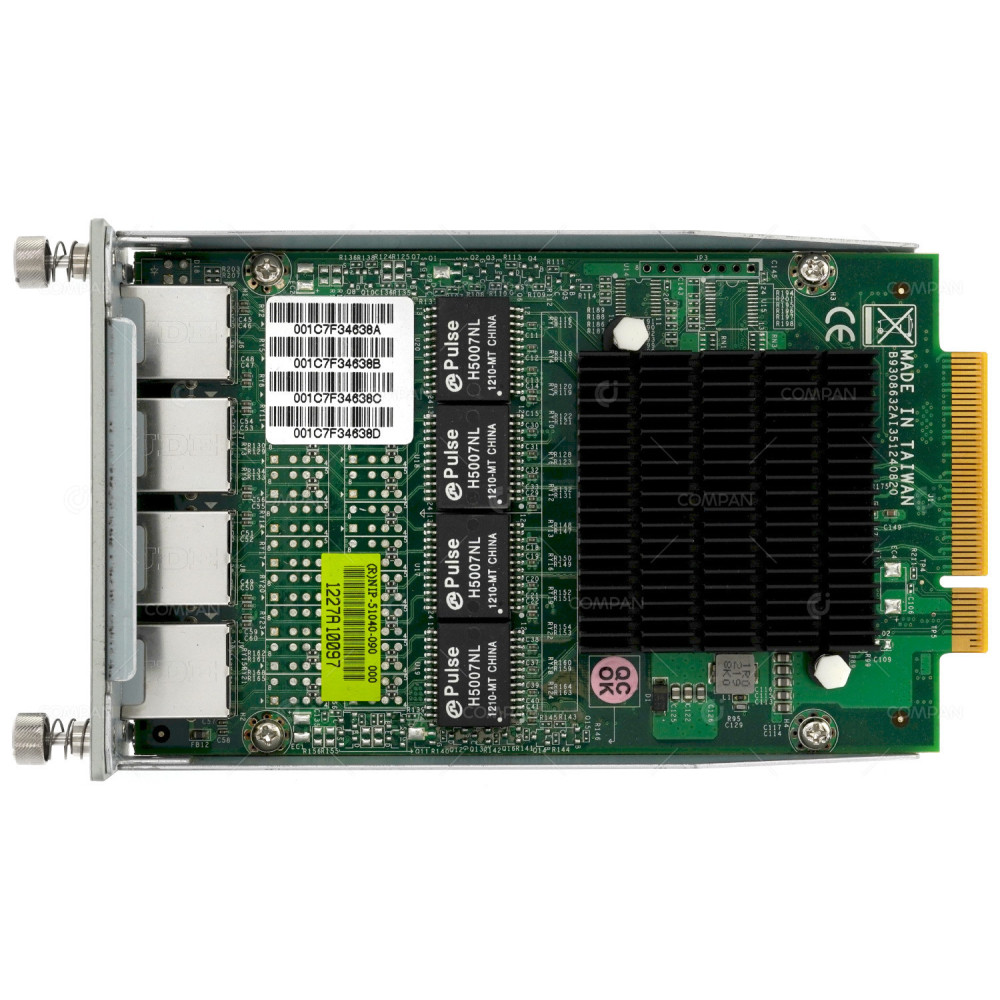 51040-090 CHECKPOINT 8-PORT 1G ETHERNET ADAPTER MODULE FOR P-210 P-220 P-230 001C7F34638A, 001C7F34638B, 001C7F34638C, 001C7F34638D