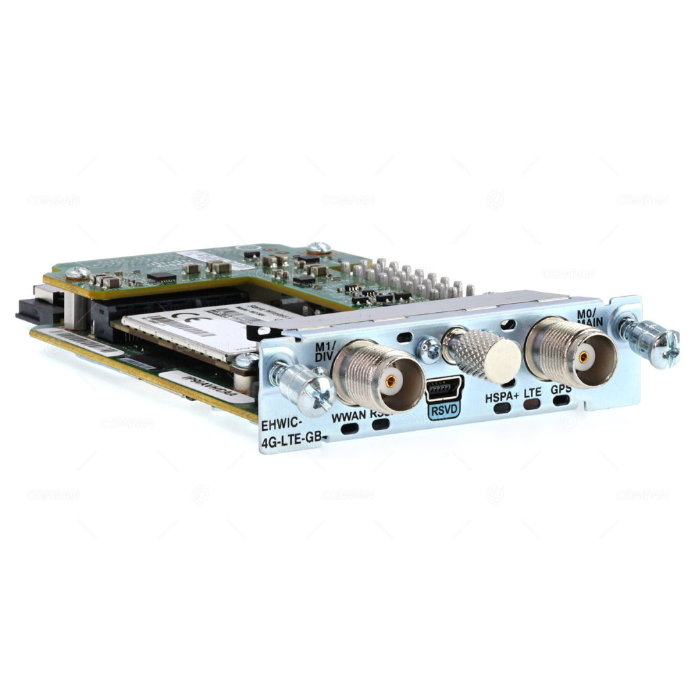 EHWIC-4G-LTE-GB CISCO WIRELESS NETWORK CELLULAR ROUTER MODULE 73-13256-03, 800-41417-01, IP9IAVHCAA