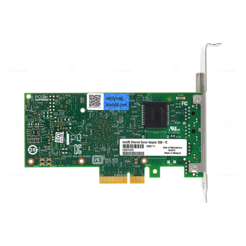 H47819-003 INTEL I350-T2 DUAL-PORT 1GB ETHERNET PCI-E ADAPTER I350-T2