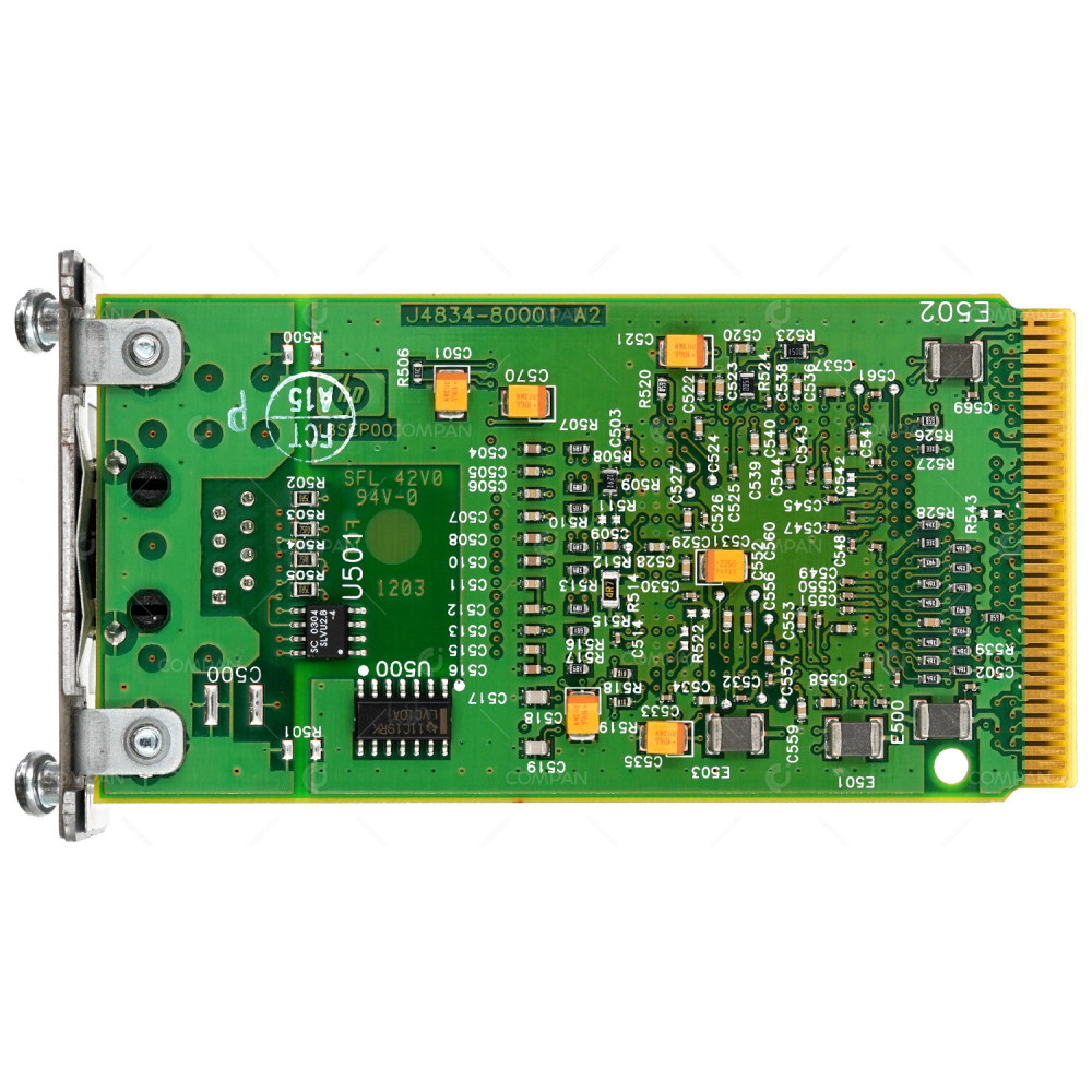 J4834A HP SINGLE PORT 1GB ETHERNET EXPANSION MODULE FOR J4834A J4834-60001, A-4240-D3