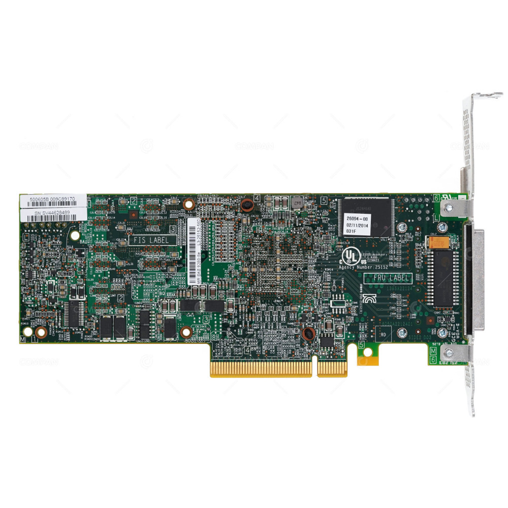 L3-25152-56D LSI 9280-8E DUAL PORT 6G SAS MEGARAID SAS  SATA WITHOUT CACHE PCIE X8 CONTROLLER 9280-8E, 6920E, 006920E40, 500605B,
