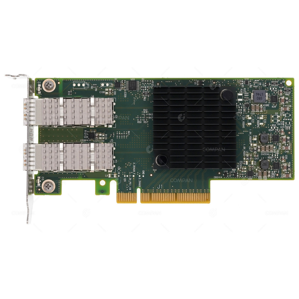MCX4121A-XCAT LP MELLANOX CONNECTX-4 10GB DUAL PORT SFP28 PCI-E 3.0 X8 NETWORK ADAPTER LOW PROFILE CX4121A LP,
