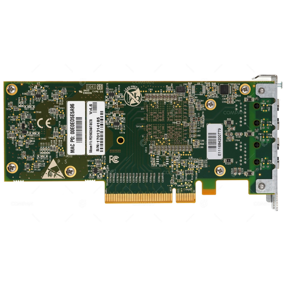 PE210G2I40-T-BC7A DUAL PORT COPPER 10 GIGABIT ETHERNET PCI EXPRESS SERVER ADAPTER -