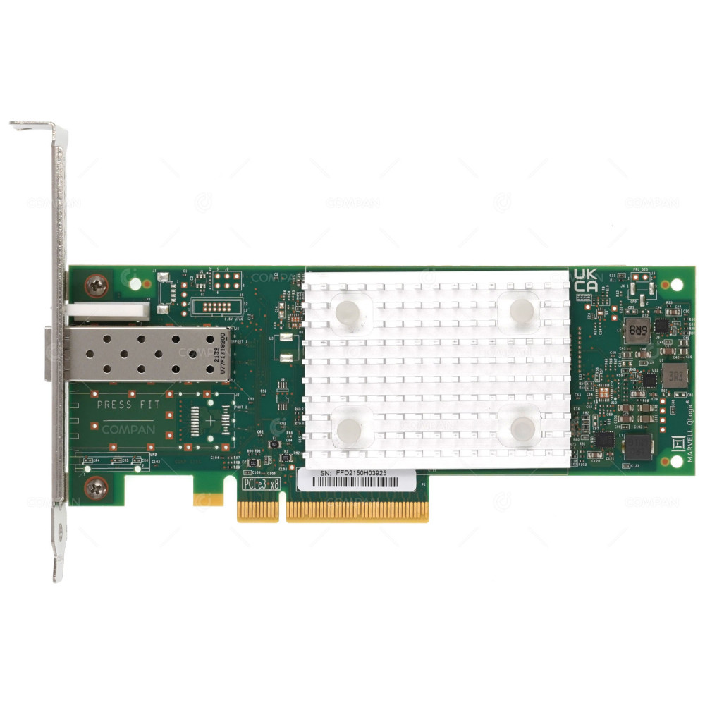 YNFDG DELL QLE2690-DEL SINGLE PORT 16GB FIBRE CHANNEL FC PCIE 3.0 X8 HOST BUS ADAPTER HBA G13 G14 0YNFDG, QLE2690-DEL,BK3210407-92