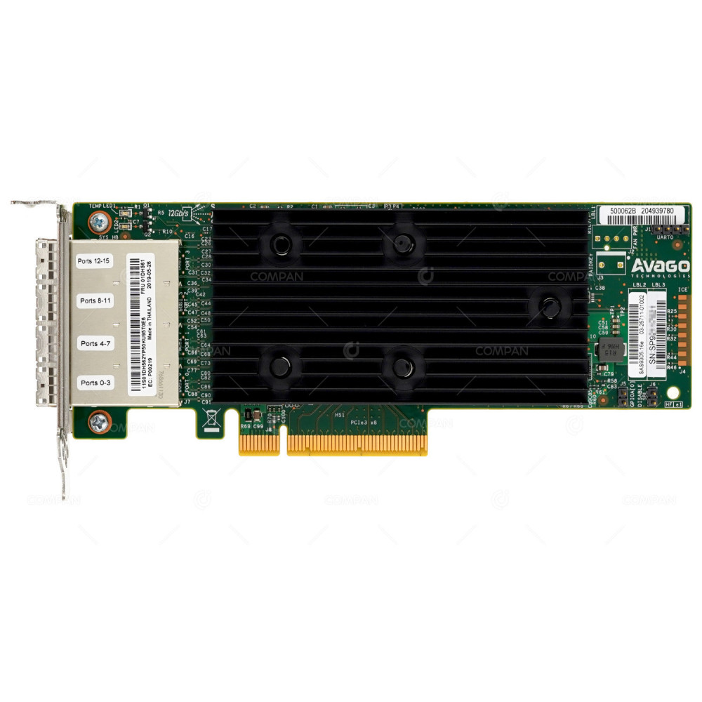 01DH561 IBM 4-PORT SFF-8644 PCI-E 3.0 X8 ADAPTER FOR IBM PSERIES POWER8