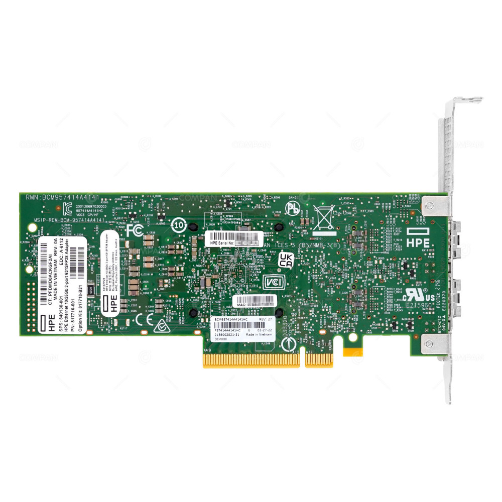 840130-001  HP ADAPTER 2-PORT 10/25GB SFP28 PCI-E
