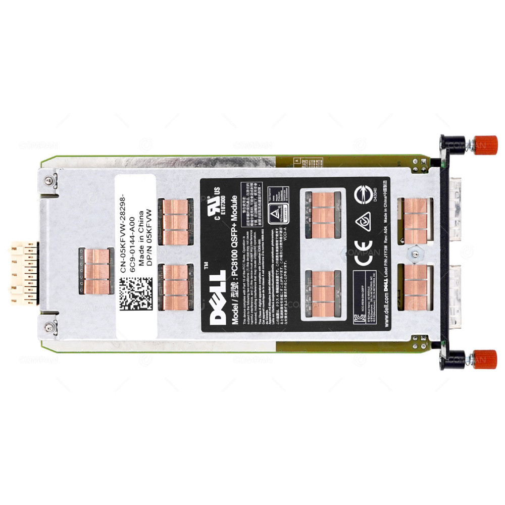 5KFVW  DELL STACKING MODULE DUAL PORT 40GB PC8100 QSFP+ FOR DELL N4032F
