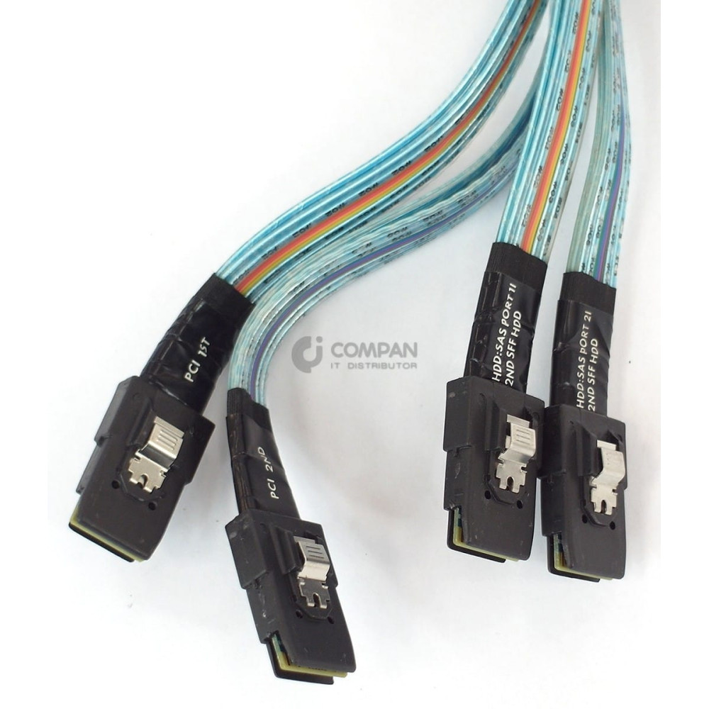 675611-001 HP INTERNAL DUAL MINI SAS CABLE FOR HP PROLIANT DL380