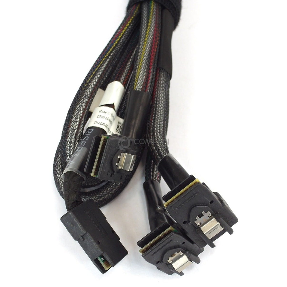 D43GD DELL POWEREDGE R820 DUAL MINI SAS CABLE
