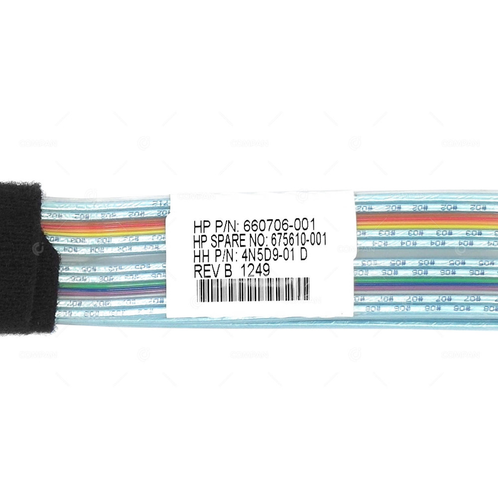 675610-001 / HP DUAL MINI SAS CABLE 0.58M FOR HP PROLIANT DL380 G8 / DL385 G8