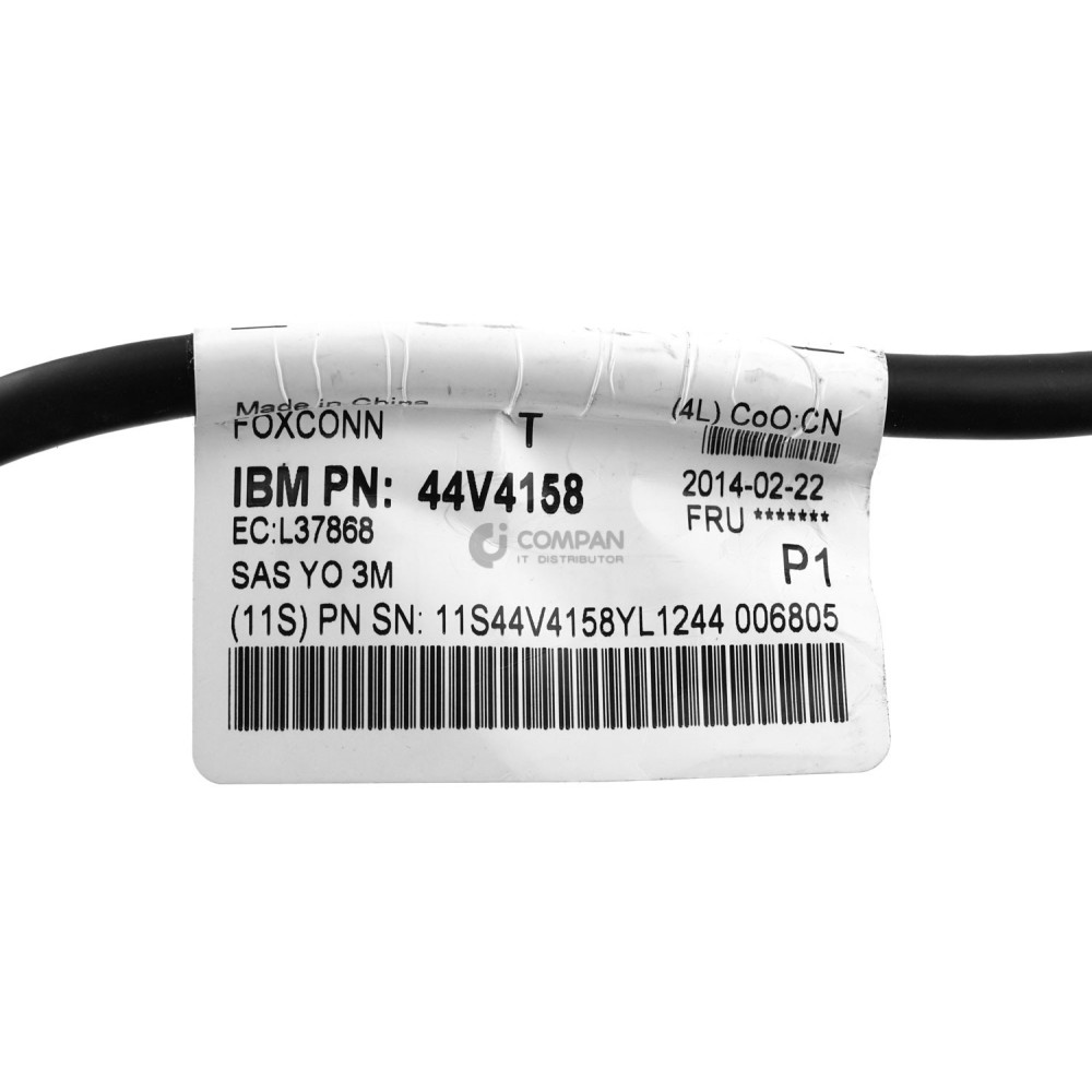 44V4158 IBM MINI SAS TO DUAL MINI SAS 6G YO CABLE 3M