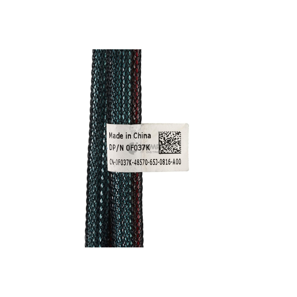 F037K DELL DUAL PERC MINI SAS RAID CABLE 8XSFF FOR R630 R730 H330 H730 H730P