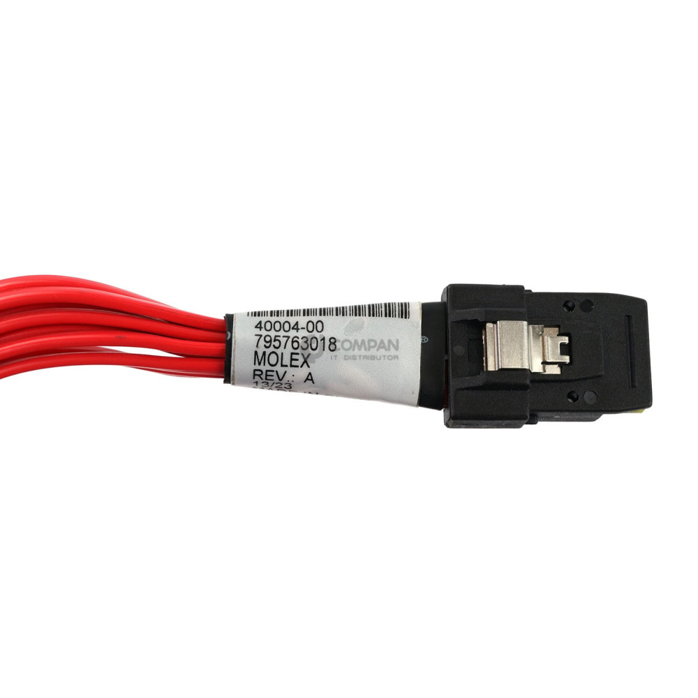 40004-00 MOLEX MINI SAS TO X4 SATA CABLE 1 SFF-8087 TO  4 SATA CONNECTORS - 795763018