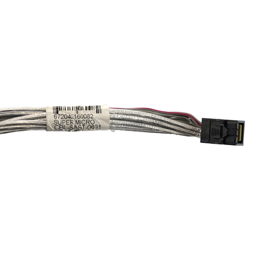 CBL-SAST-0631 SUPERMICRO MINI SAS HD TO 4X SATA INTERNAL CABLE 0.55M -