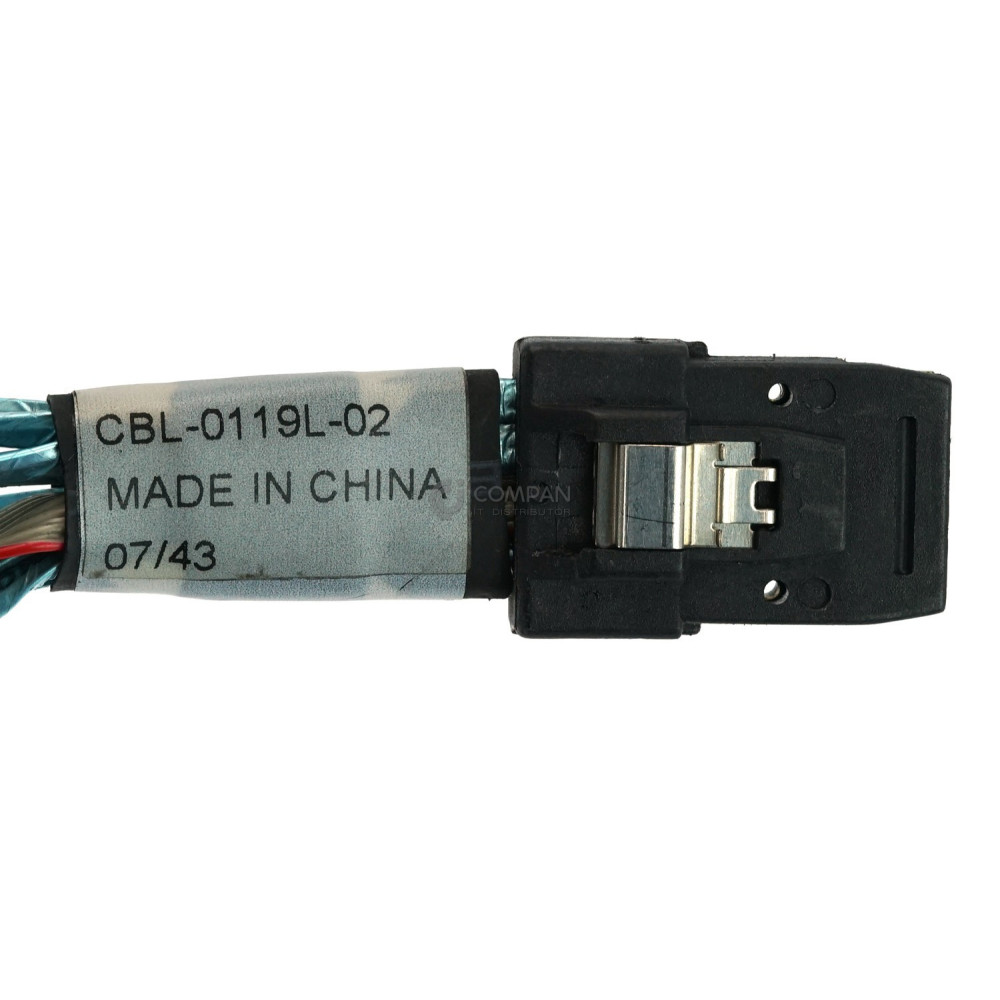 CBL-0119L-02 / SUPERMICRO CABLE IPASS TO 4 SATA PB FREE 0.13M