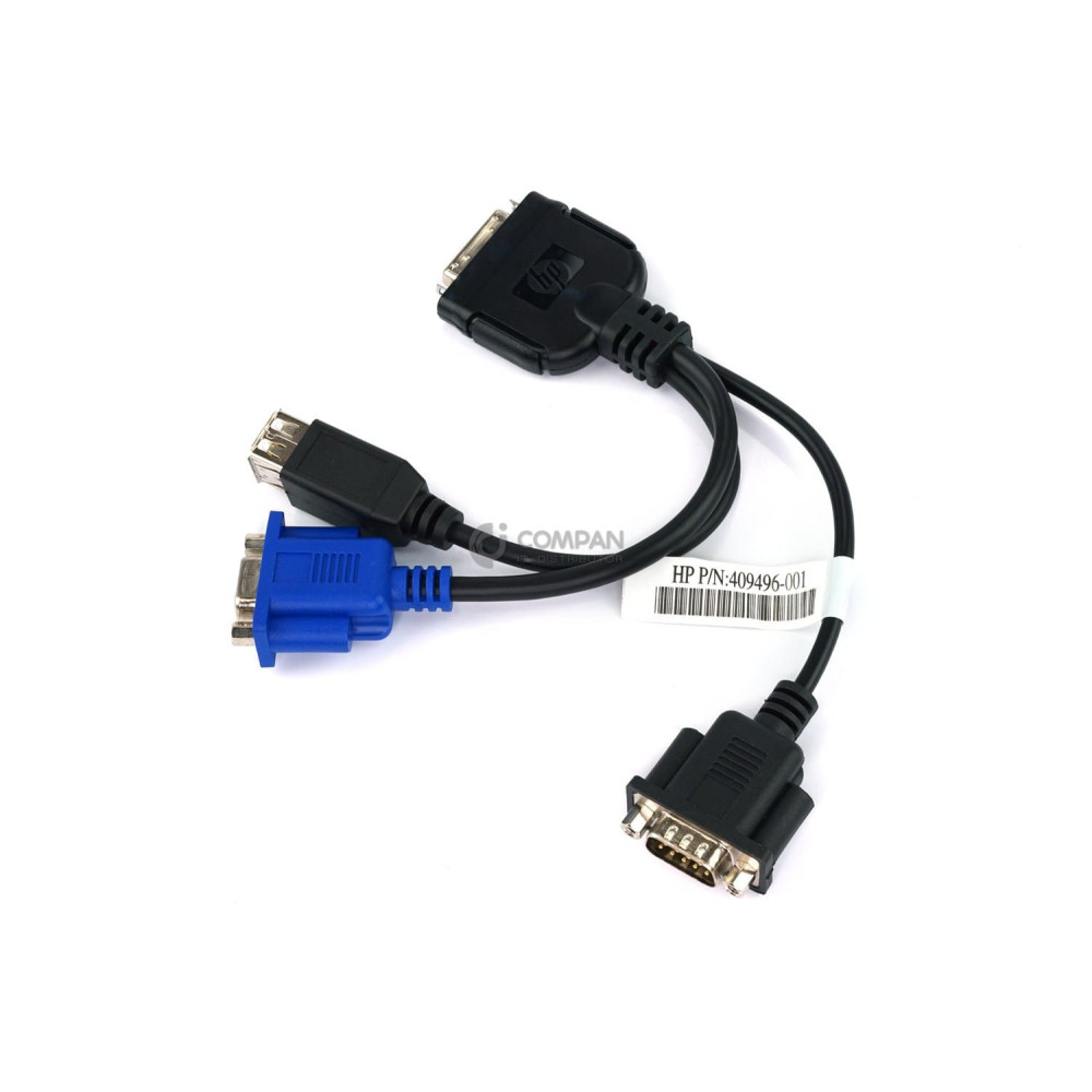 409496-001 HP C3000 C7000 I/O SUV DIAGNOSTICS CABLE
