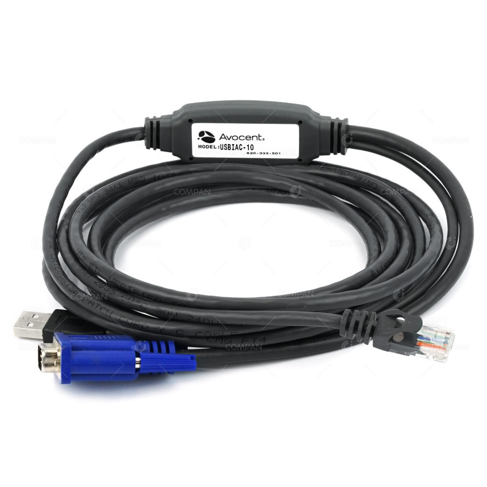 520-422-502 AVOCENT KVM SWITCH MODULE 10FT CABLE 620-333-501, USBIAC-10