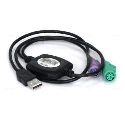 B015-000 TRIPP LITE USB TO PS/2 CONVERTER KVM CABLE