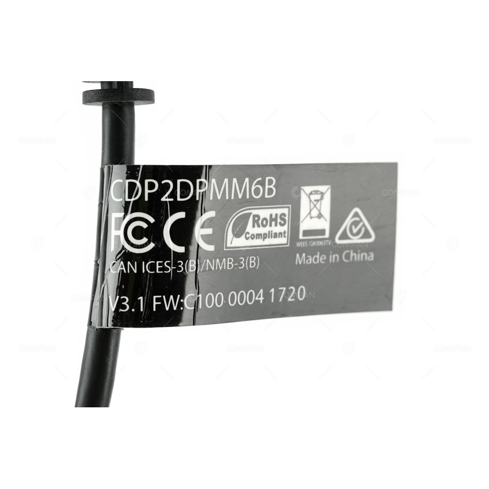 CDP2DPMM6B STARTECH DISPLAYPORT TO USB-C CABLE 1.8M