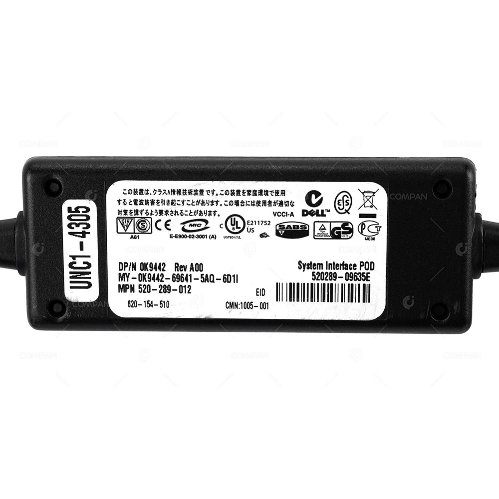 K9442 DELL KVM INTERFACE PS/2 TO RJ45 ADAPTER CABLE