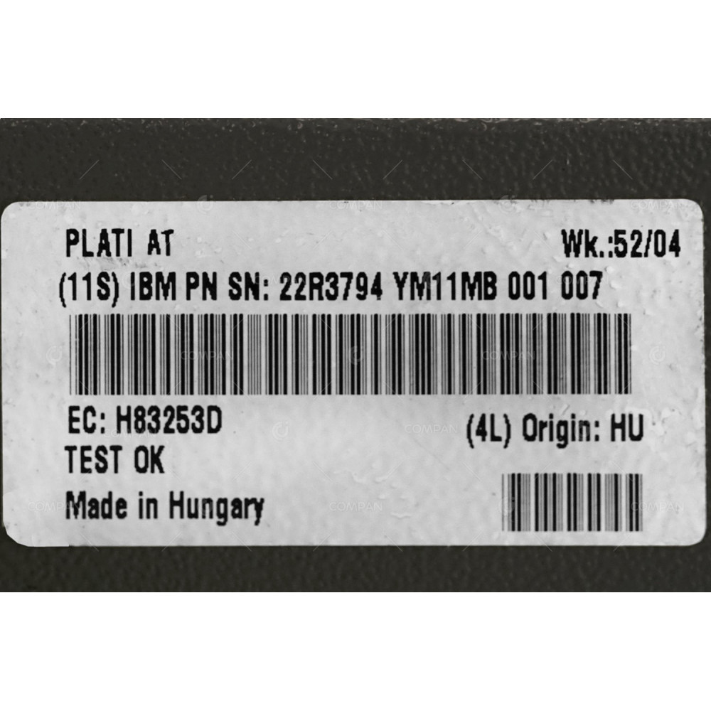 22R3794 IBM 3-PHASE 3P+N+G 16A FOR DS8000 22R3795