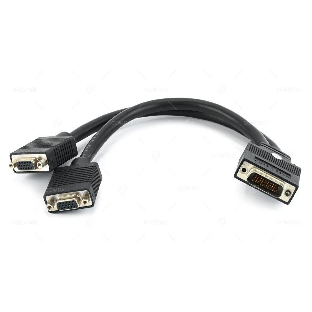 15941-00 MATROX LFH60 MALE TO 2X VGA FEMALE 0.32M SPLITTER CABLE -