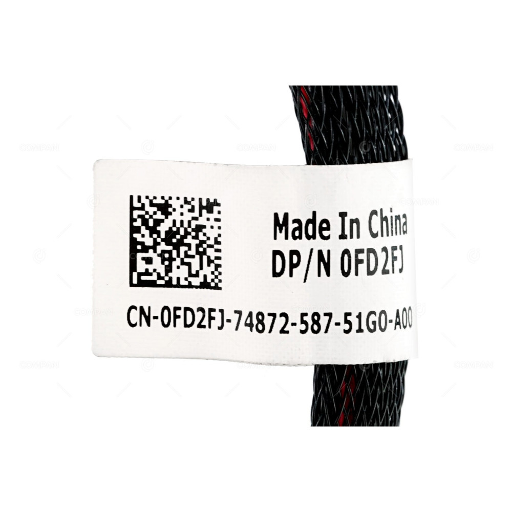 FD2FJ DELL REAR BACKPLANE HDD FLEX BAY TO MOTHERBOARD SIGNAL CABLE FOR POWEREDGE R320 R420 R720 R720XD R430 T430 R730 R730XD G12 G13 0FD2FJ