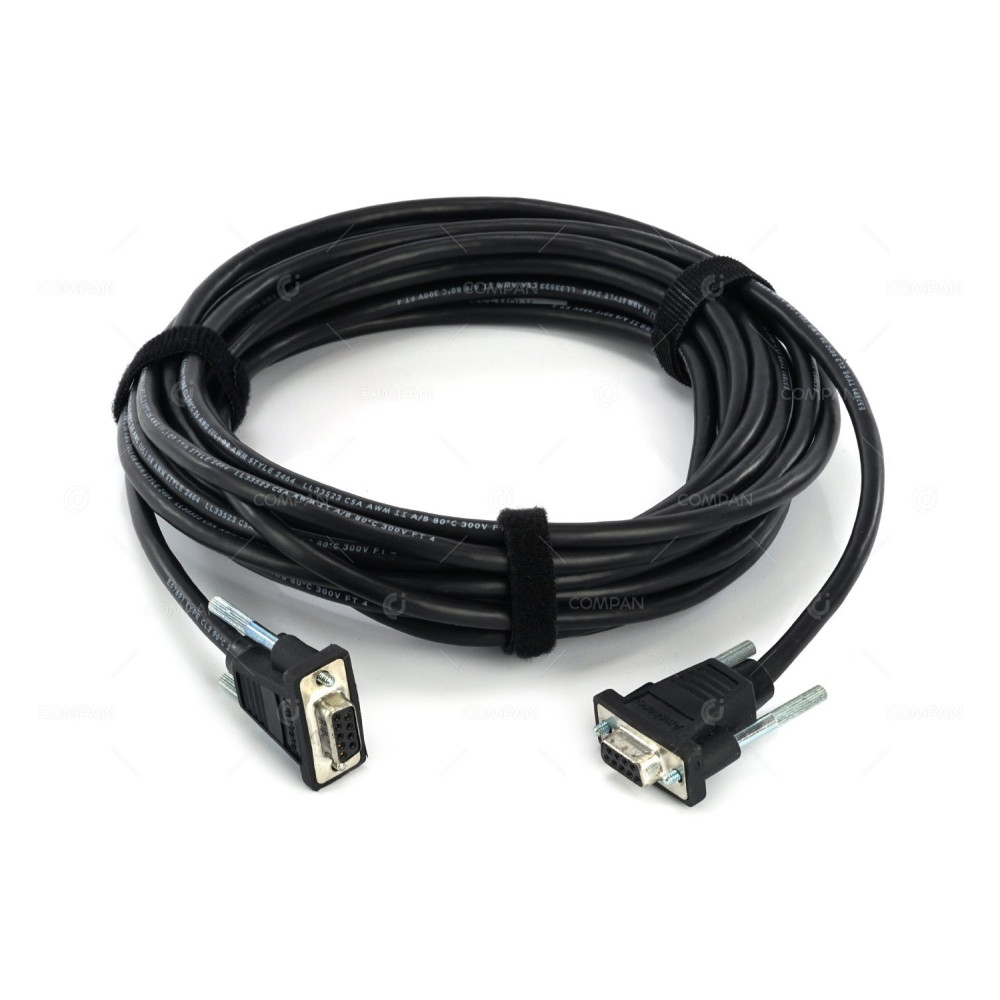 118-027206 AMPHENOL EXTERNAL SERIAL DB9 FEMALE TO FEMALE 7.5M CABLE -