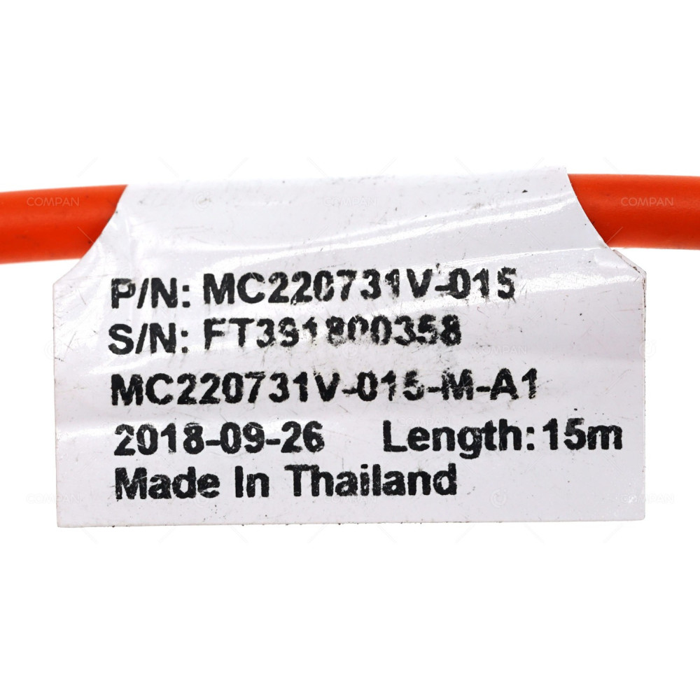 MC220731V-015 MELLANOX ACTIVE FIBER CABLE FDR 56GB/S QSFP 15M MC220731V-015-M-A1