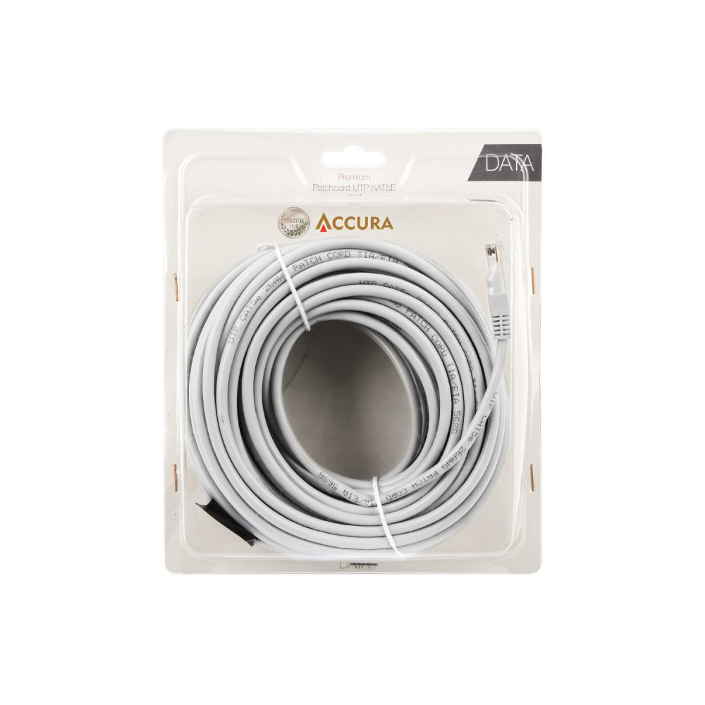 ACCURA ACC2138 PATCHCORD RJ45 LAN ETHERNET 20M UTP KAT5E CABLE
