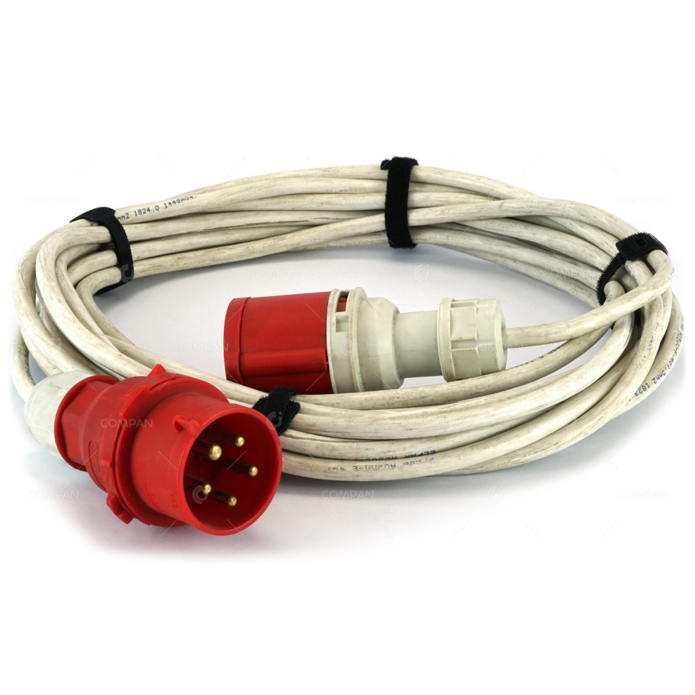 16A-16A-10M 16A 5 PIN 220-250V TO 16A 4 PIN  OUTLET 220-250V 10M POWER CABLE -