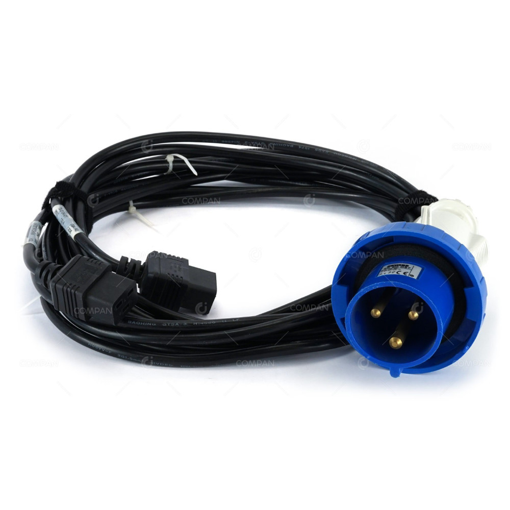 32A-2X C20-380CM 32A 3 PIN 220-250V TO 2X C20 3.8M POWER CABLE -