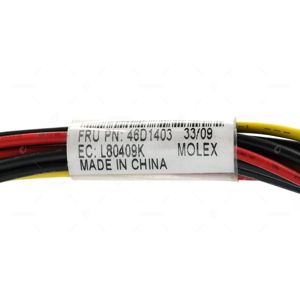 46D1403 IBM X3400 M2 BACKPLANE POWER CABLE 46C7715