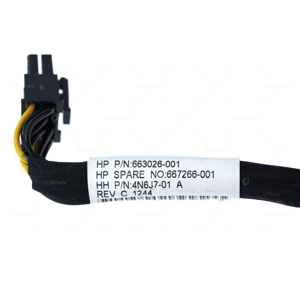663026-001 HP GRAPHICS POWER CABLE 0.27M FOR ML350 ML350P G8 667266-001