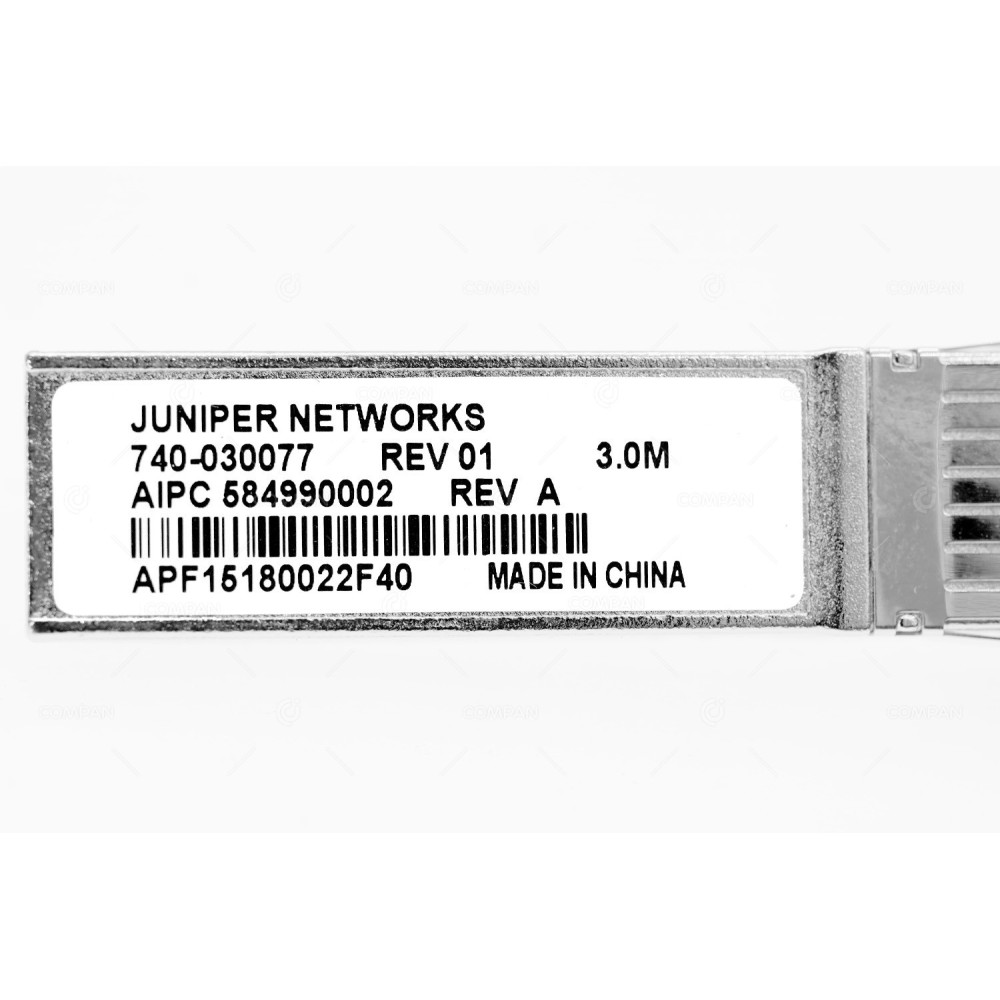 740-030077 JUNIPER DAC 10GBE SFP+ PASSIVE COPPER CABLE 3M -