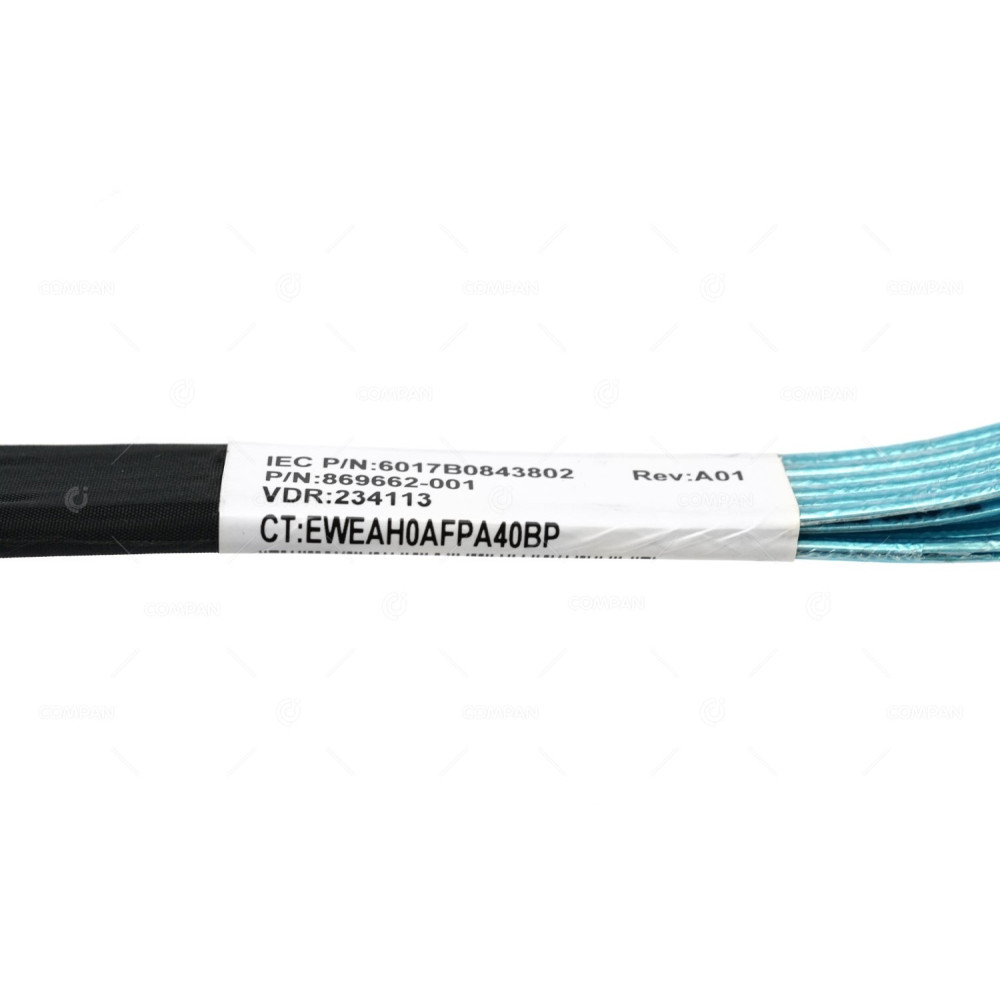 869662-001 HP DUAL MINI SAS INTERNAL CABLE 0.62M 0.8M CABLE FOR DL360 G10 875566-001