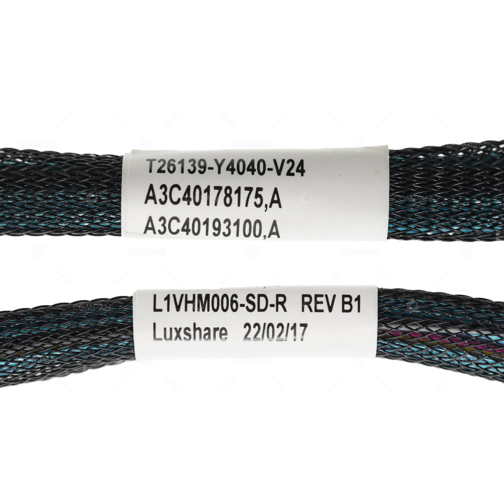 A3C40187175-A FUJITSU MINI SAS MOTHERBOARD TO BACKPLANE 12G POWER CABLE 0.58M T261390Y4040-V24, A3C40193100.A