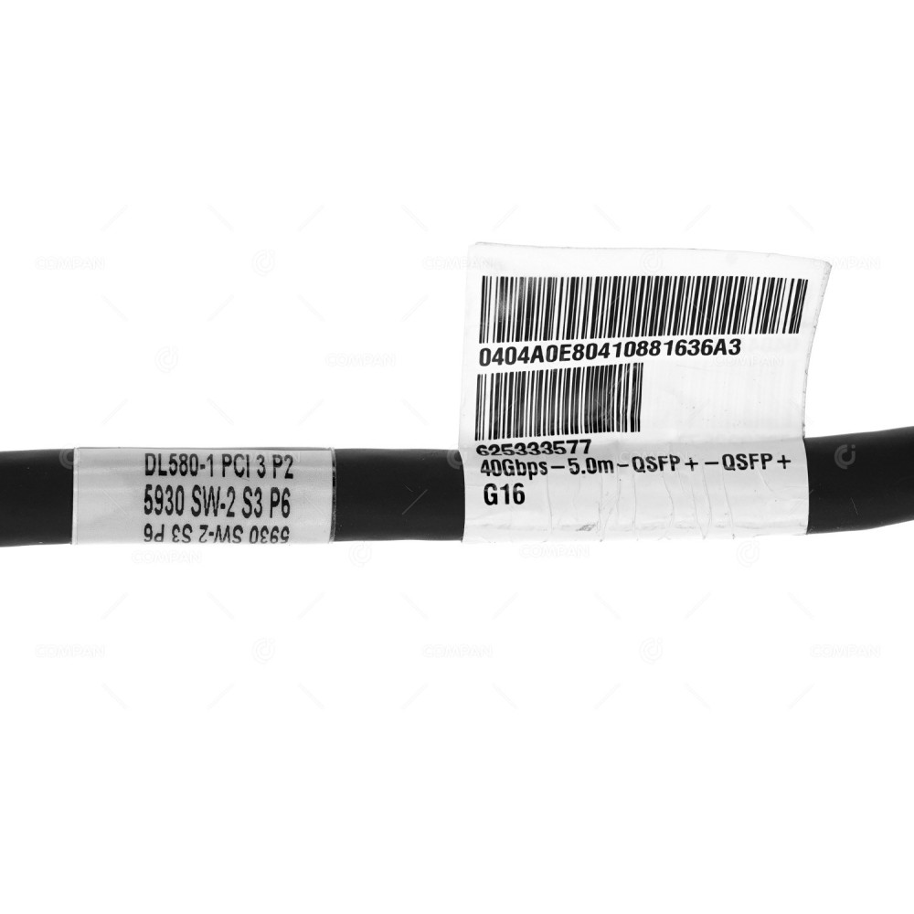 JG328A HP X240 40G QSFP+ 5M DAC CABLE 0231A1MA, 5930 SW-2 S3 P6