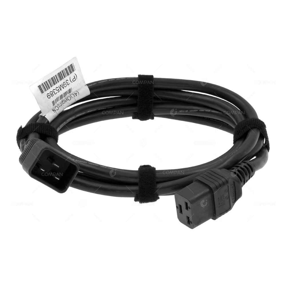 39M5389  IBM C19 TO C20 POWER CORD 2.5M FOR IBM BLADECENTER S