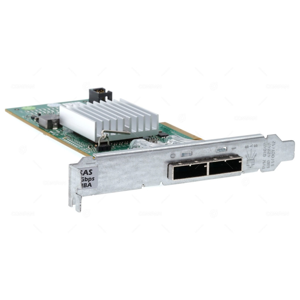 12DNW DELL H200E 6GB DUAL PORT SAS HBA PCI-E - 012DNW