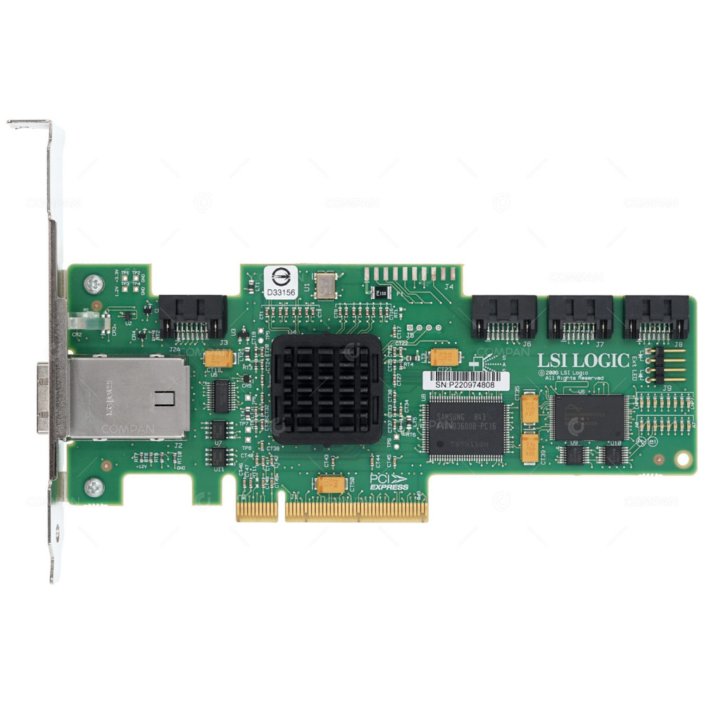 25R8071 LSI LOGIC SAS3444E 3GB PCI-E CONTROLLER CARD - SAS3444E, L3-00124-01G