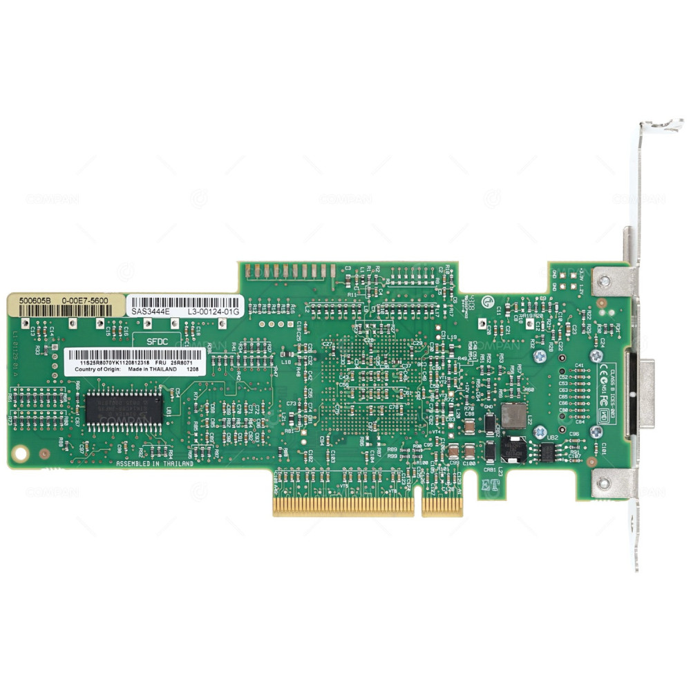 25R8071 LSI LOGIC SAS3444E 3GB PCI-E CONTROLLER CARD - SAS3444E, L3-00124-01G