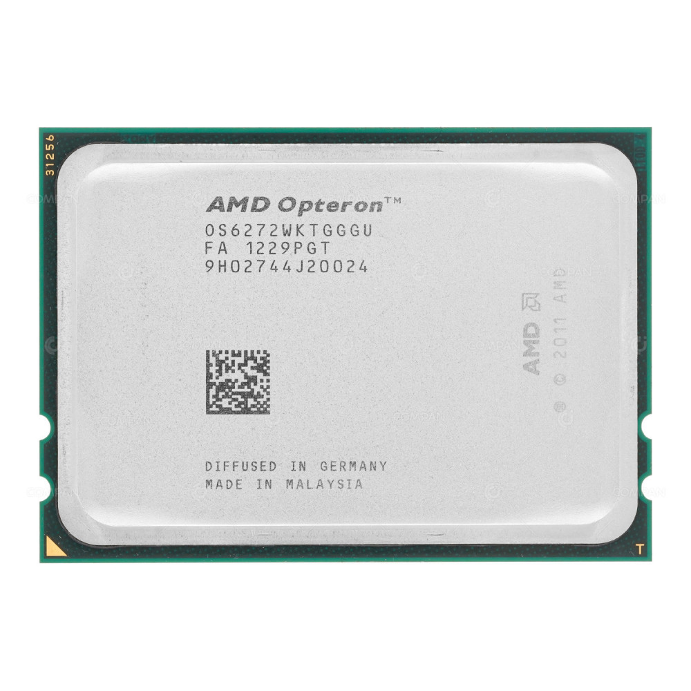 OS6272WKTGGGU AMD OPTERON 6272 2.10 GHZ 16 CORE 16MB 115W SOCKET G34